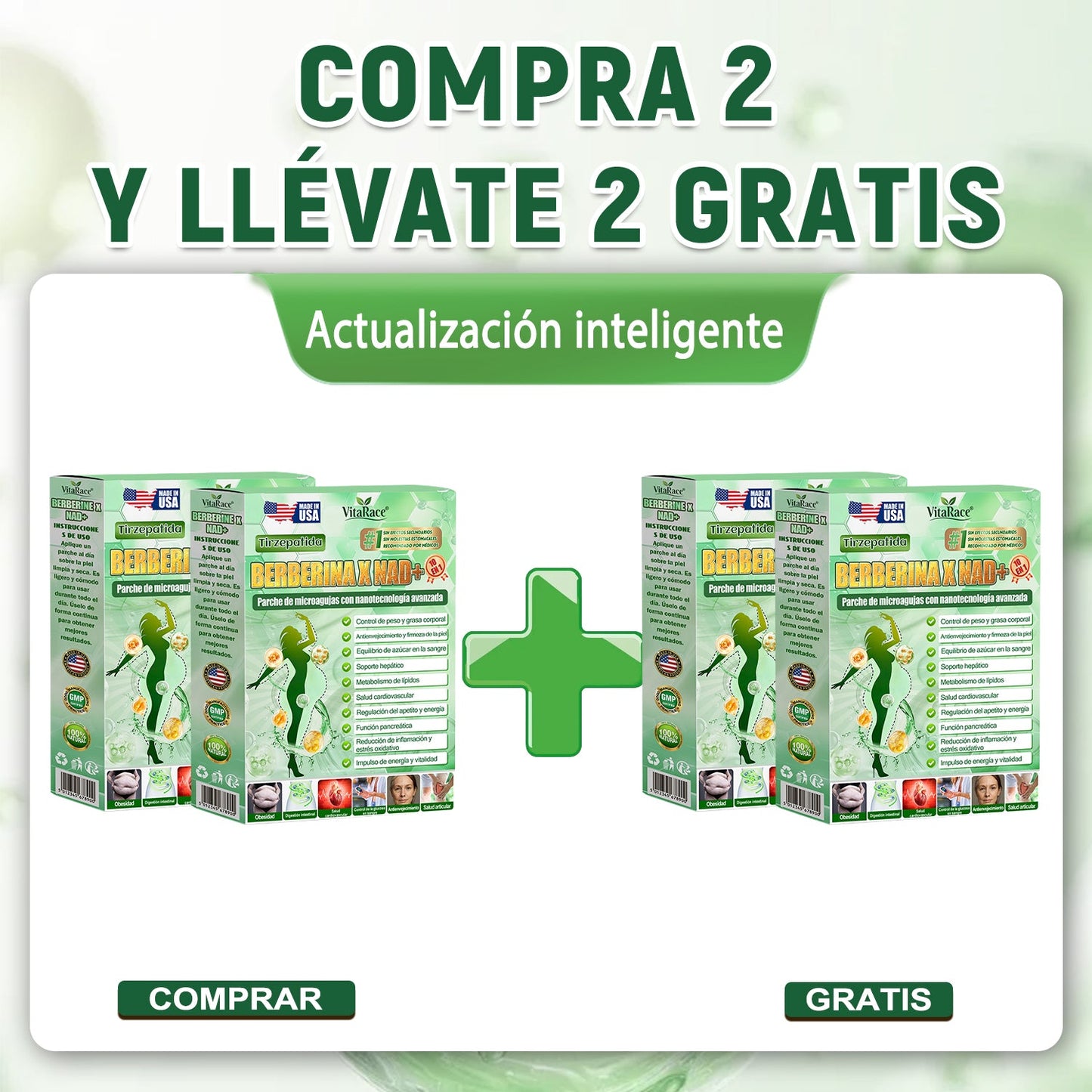 🎁 ¡𝐂𝐚𝐫𝐞𝐔𝐩𝐥𝐢𝐟𝐭® tiene una sorpresa especial para ti! Ya tienes una oferta increíble, pero ahora desbloqueaste una aún mejor: ¡obtendrás un 50% de descuento en tu próxima compra, solo por los próximos dos minutos!